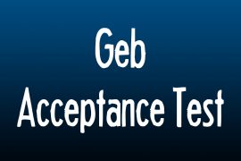 Geb - Acceptance Test